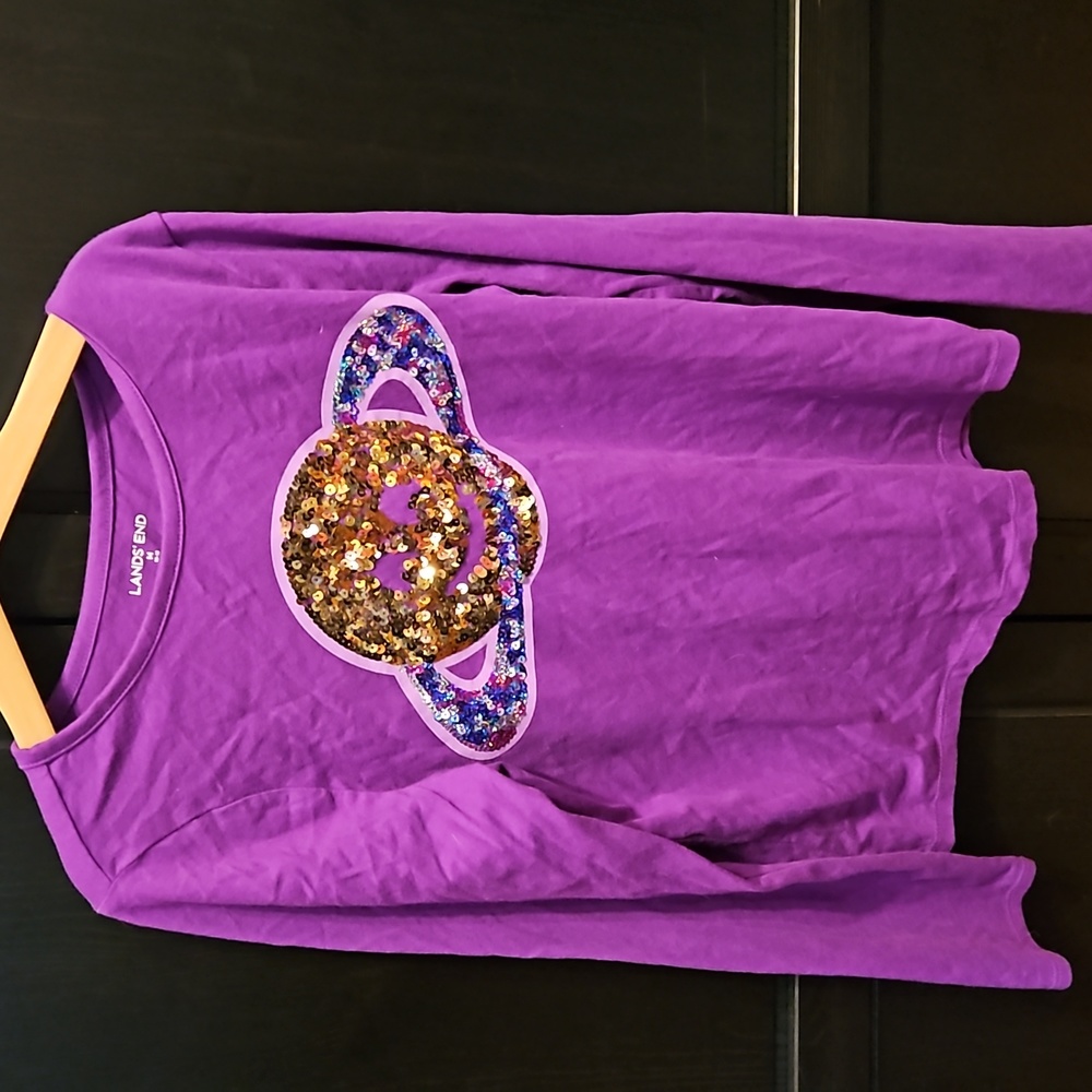 Lands' End Girls Space T-Shirt